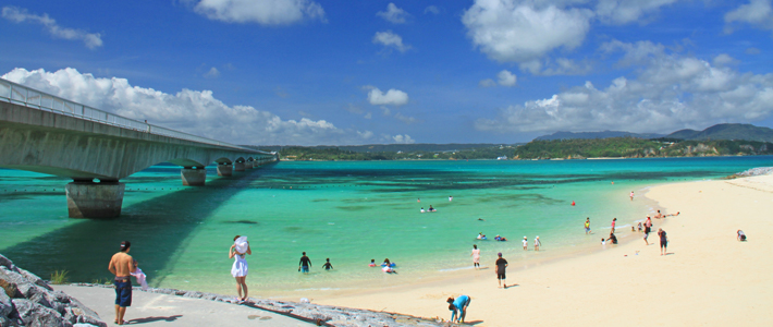 古宇利島の海
